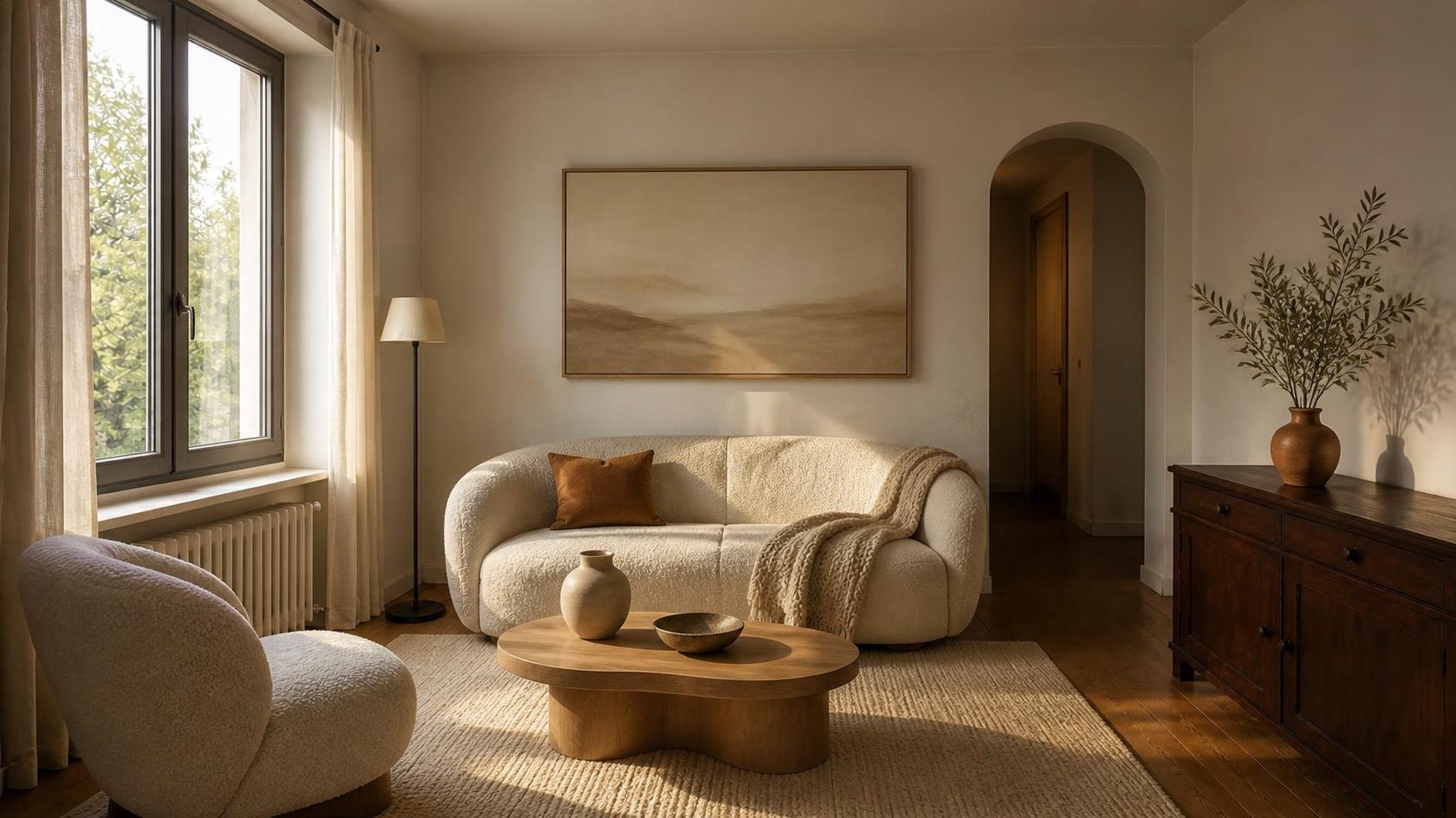 The same room redesigned by Makon