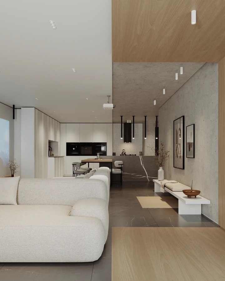 Concrete & Oak House