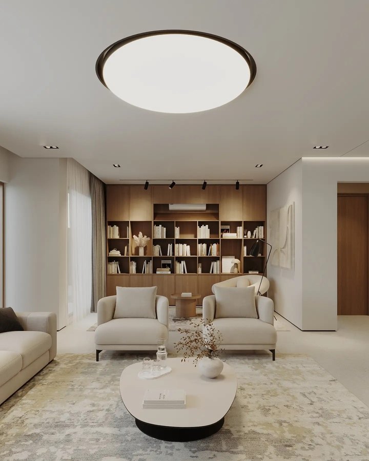 Oak Library Lounge