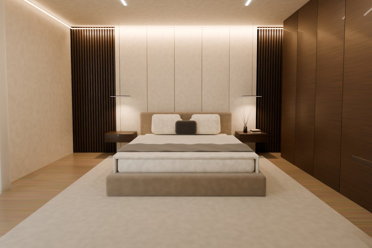 Noir bedroom
